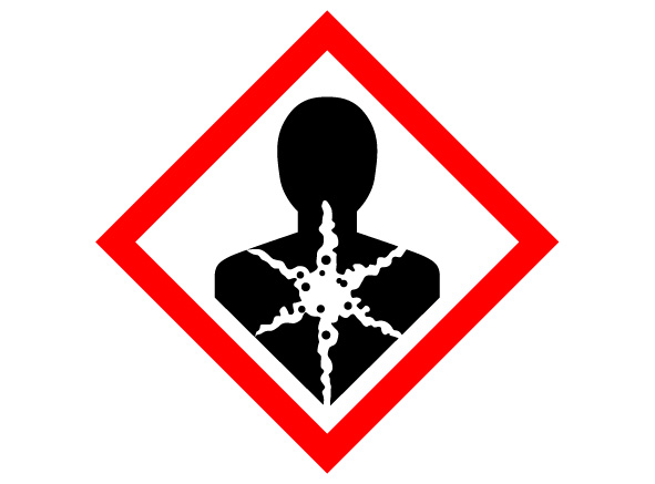 Pictogram for Hazardous to the human health