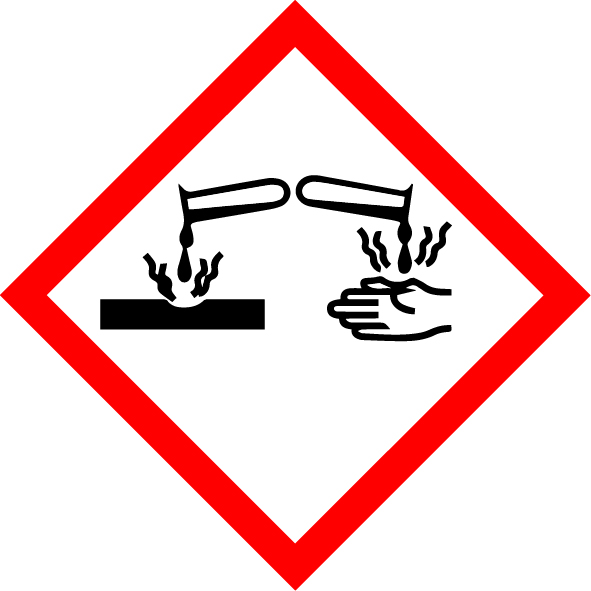 Pictogram for Corrosives