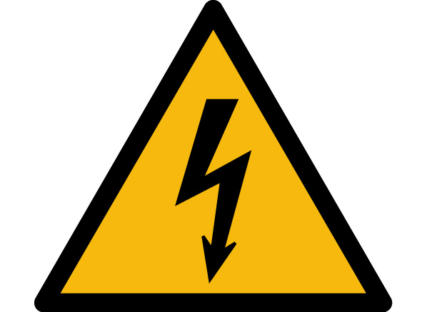 Pictogram for Warning, Electricity