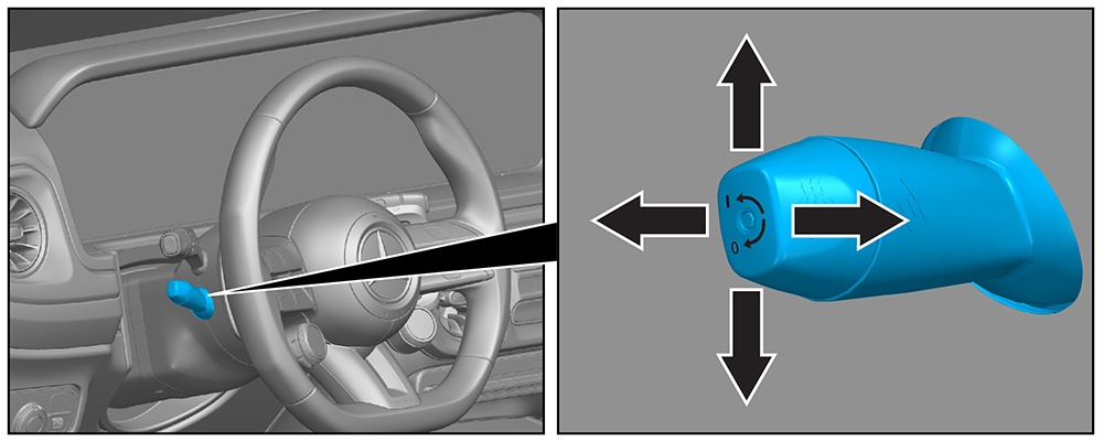 Steering wheel adjustment