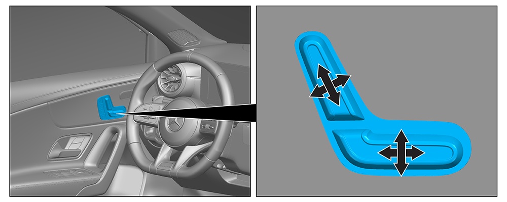 Seat adjustment (electric)