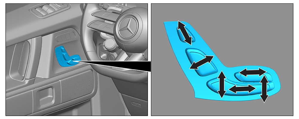 Seat adjustment (electric)