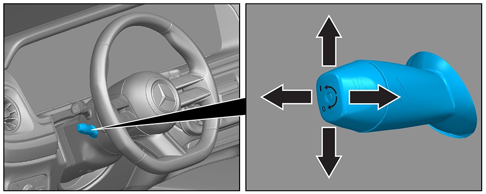 Steering wheel adjustment
