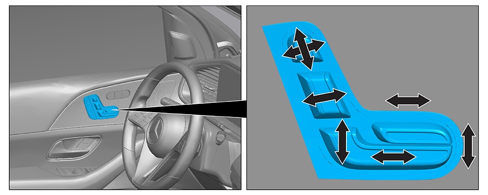 Seat adjustment (electric)