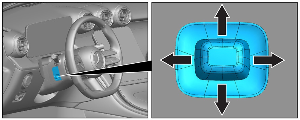 Steering wheel adjustment