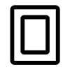 Pictogram for Warning zone