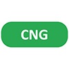 Pictogram for Gas tank with gas type indication (CNG)