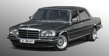 S-Class Model 116 sedan (1972 - 1980)