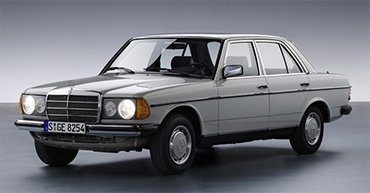 E-Class Model 123 sedan (1975 - 1986)