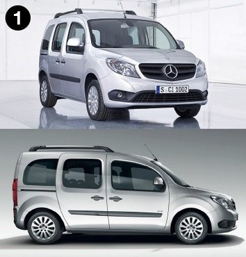 Mercedes-Benz Citan Model 415 Tourer (as of 2012)