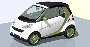 Oblique view of vehicle from front left