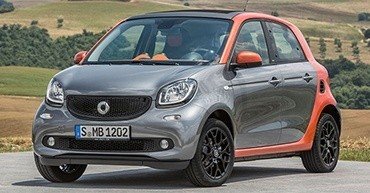 smart forfour Model 453 sedan (2014 - 2019)