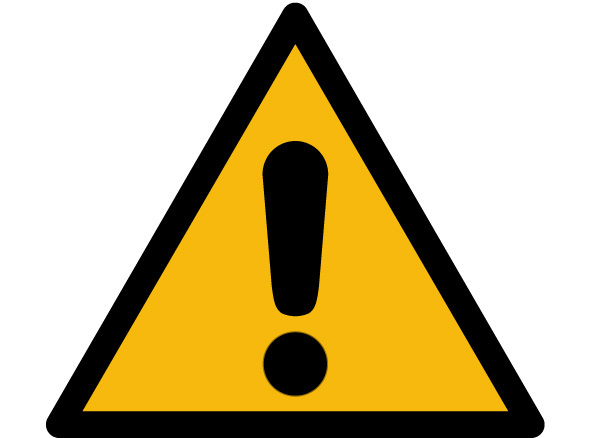 Pictogram for danger